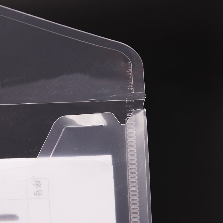 1PC Transparent A4 File Folder Durable Briefcase Document Bag Paper File Folders Stationery School Office Supplies