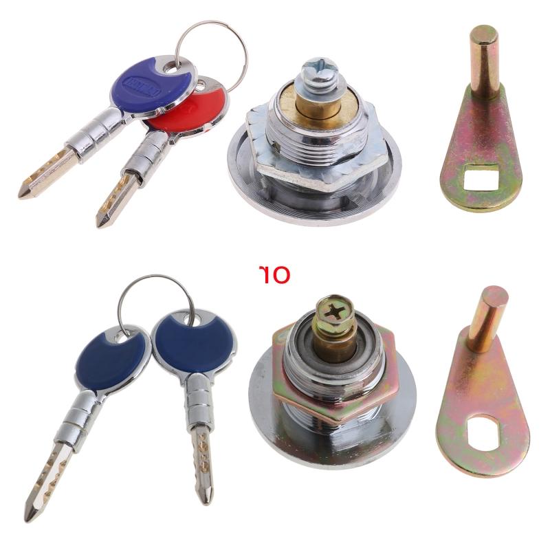 Super Security Safe Deposit Box Anti-theft Lock With Encryption Keys Copper Cylinder 32CD: Default Title