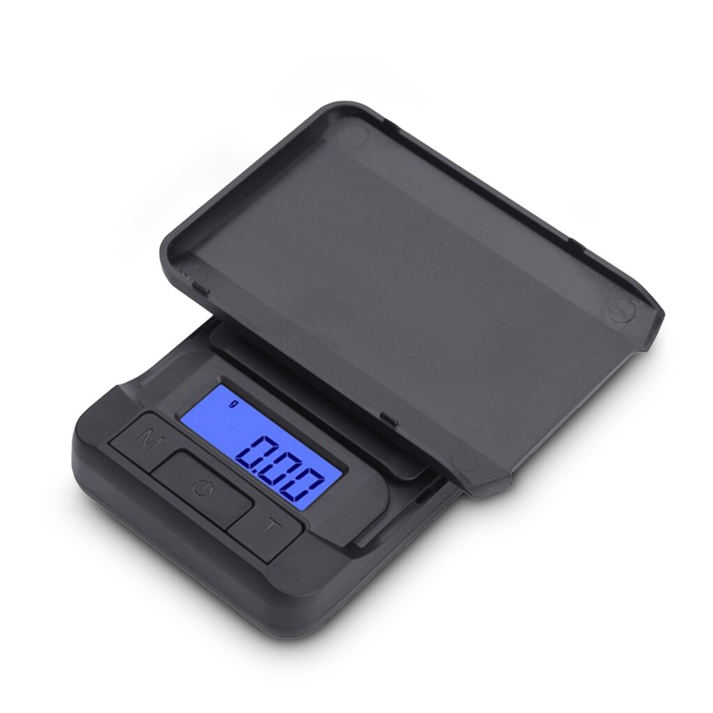 Mini LCD Digital Scale Pocket Electronic Digital Scale for Jewelry Balance Gram for Precision Kitchen Scale 200gx0.01g/500gx0.1g