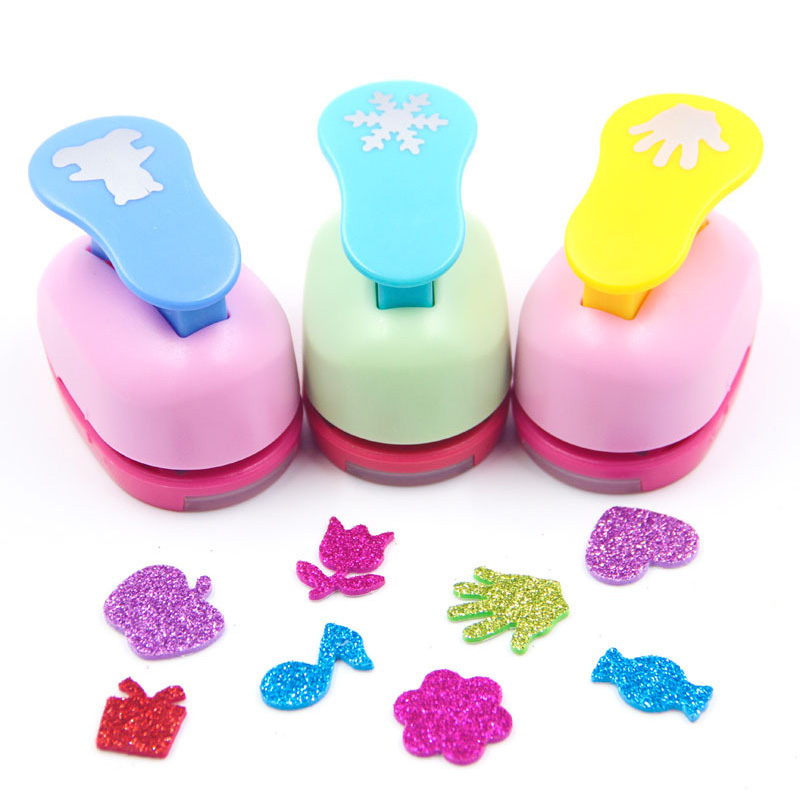 Paper Puncher Paper Cutter DIY Craft Hole Punch Kids Scrapbook Flowers Punch Scrapbooking Punches Embossing 2.5cm