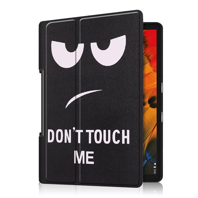 IBuyiWin magnetyczna skóra poliuretanowa etui na lenovo Yoga zakładka 5 YT-X705F 10.1 cala Tablet Funda Capa pokrywa do jogi Smart Tab + Film + długopis: Yan Jing