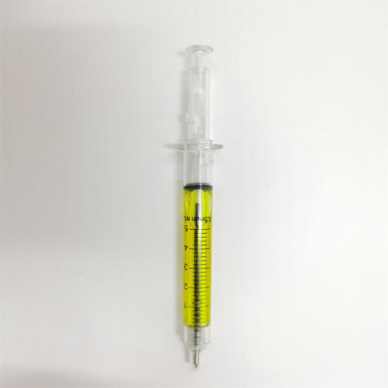 Injectie Vorm Balpen Arts Verpleegkundige Naald Balpen Kantoor School Briefpapier Pen Spuit Naald Balpen Schrijven Tool: WHITE