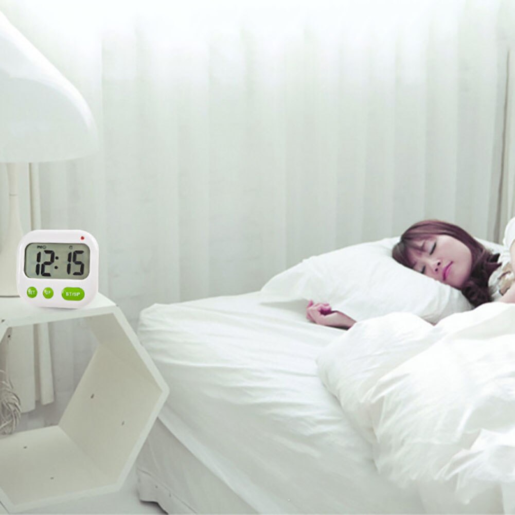 Student Office Alarm Clock Timer Portable Gadgets Date Display Led Desktop Vibration Digital Luminous Bedroom Electronic