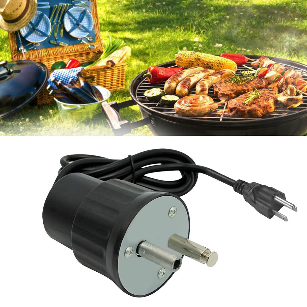 Aluminum Electric BBQ Grill Rotating Motor Barbecue Rotisserie Rotator Engine For Kitchen Motor Tools