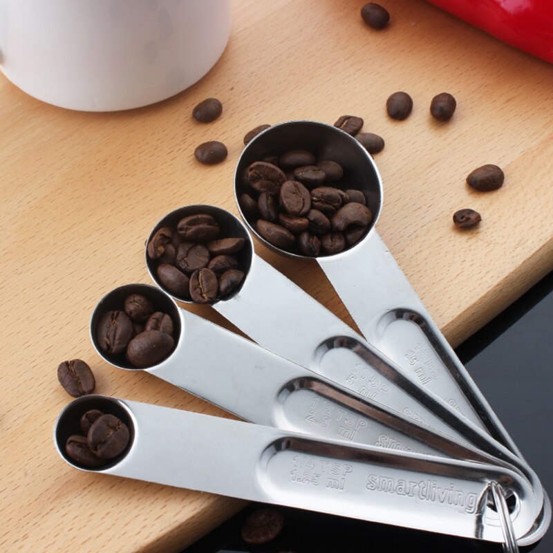Stainless Steel Measuring Cups Premium Stackable Kitchen Measuring Spoon Set Metal Measuring Cups and Spoons Set