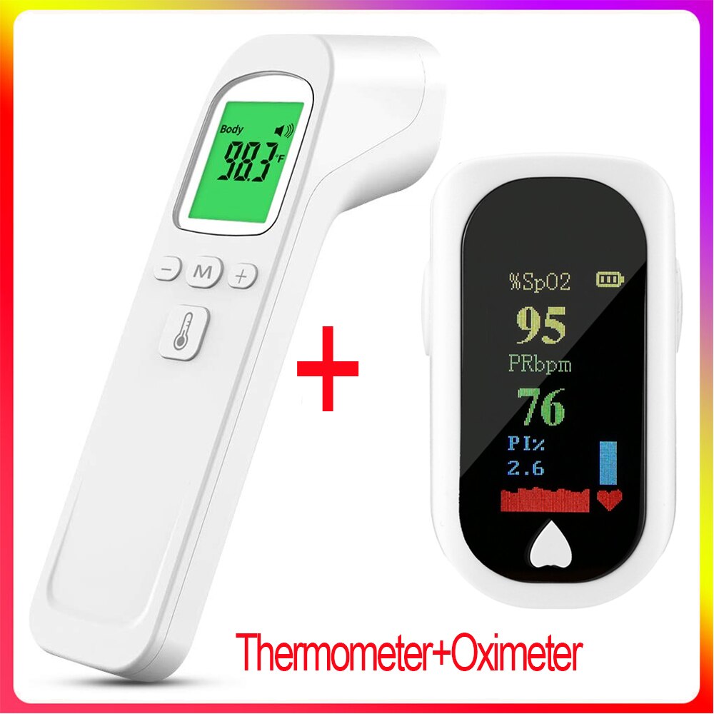 Termómetro Digital infrarrojo IR sin contacto, Sensor de temperatura para frente, cuerpo/objeto, medición LED para bebés/adultos: style 11
