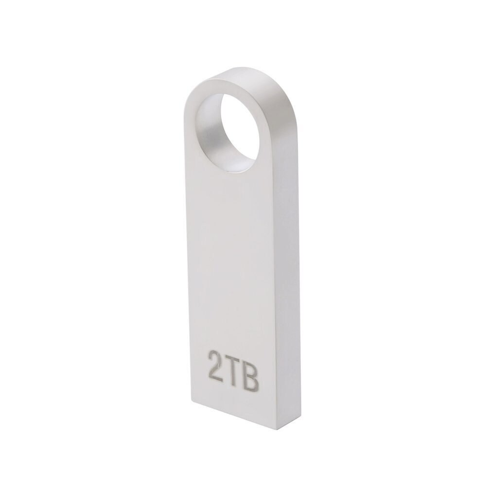 Metalen Usb Flash Drive Pendrive 2Tb 1Tb Pendrive 2Tb 1Tb Memory Stick Memoria U-Disk cle Usb Draagbare Sleutelhanger