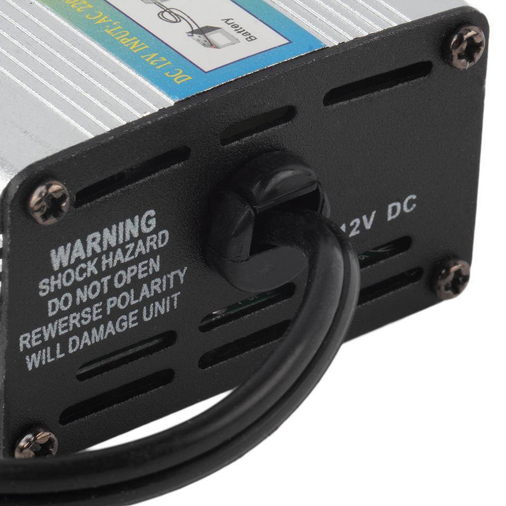 Auto power inverter  dc 12v to 110v ac usb bil adapter med konvertering stik hjem & køkken mikro inverter sol inverter