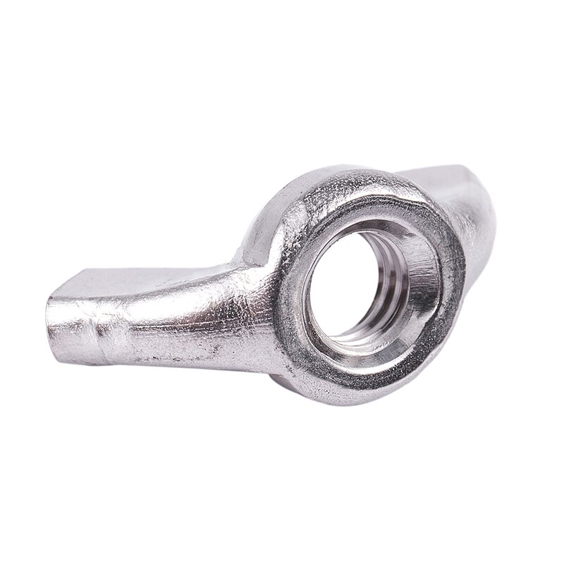 6 mm coarse thread butterfly nut stainless steel wing nut