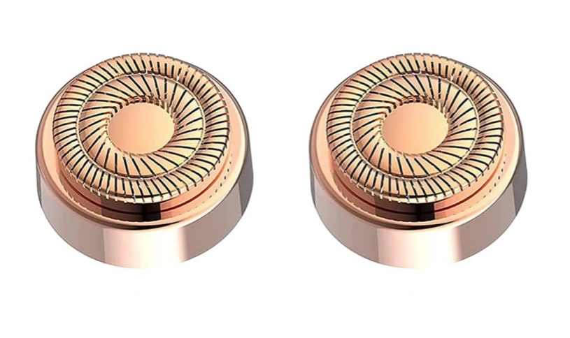 Ersatzköpfe für Gesichtshaarentferner der Generation 2, für makelloses Abschluss, berühren-Haarentfernungswerkzeug für Frauen, nur für Gen 2, makellos: Silber