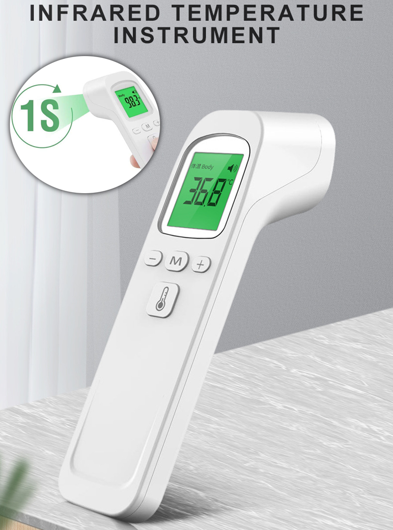 Digital Forehead Thermometer Electronic Contactless Clinical Accuracy Non-contact Temperature Meter For Adult and Child