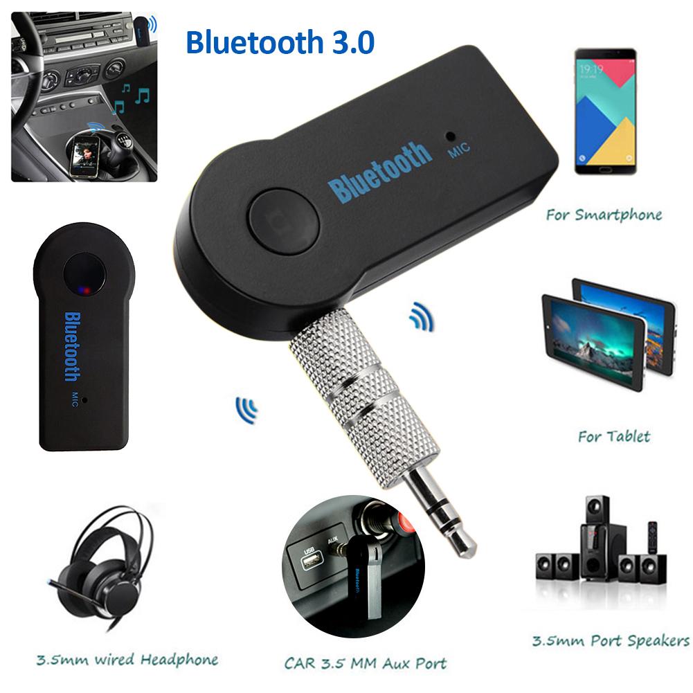 3.5mm jack aux wifi bluetooth-kompatibel adapter håndfri samtaleadapter bilmusikkmottaker med usb-kabel bluetooth-adapter