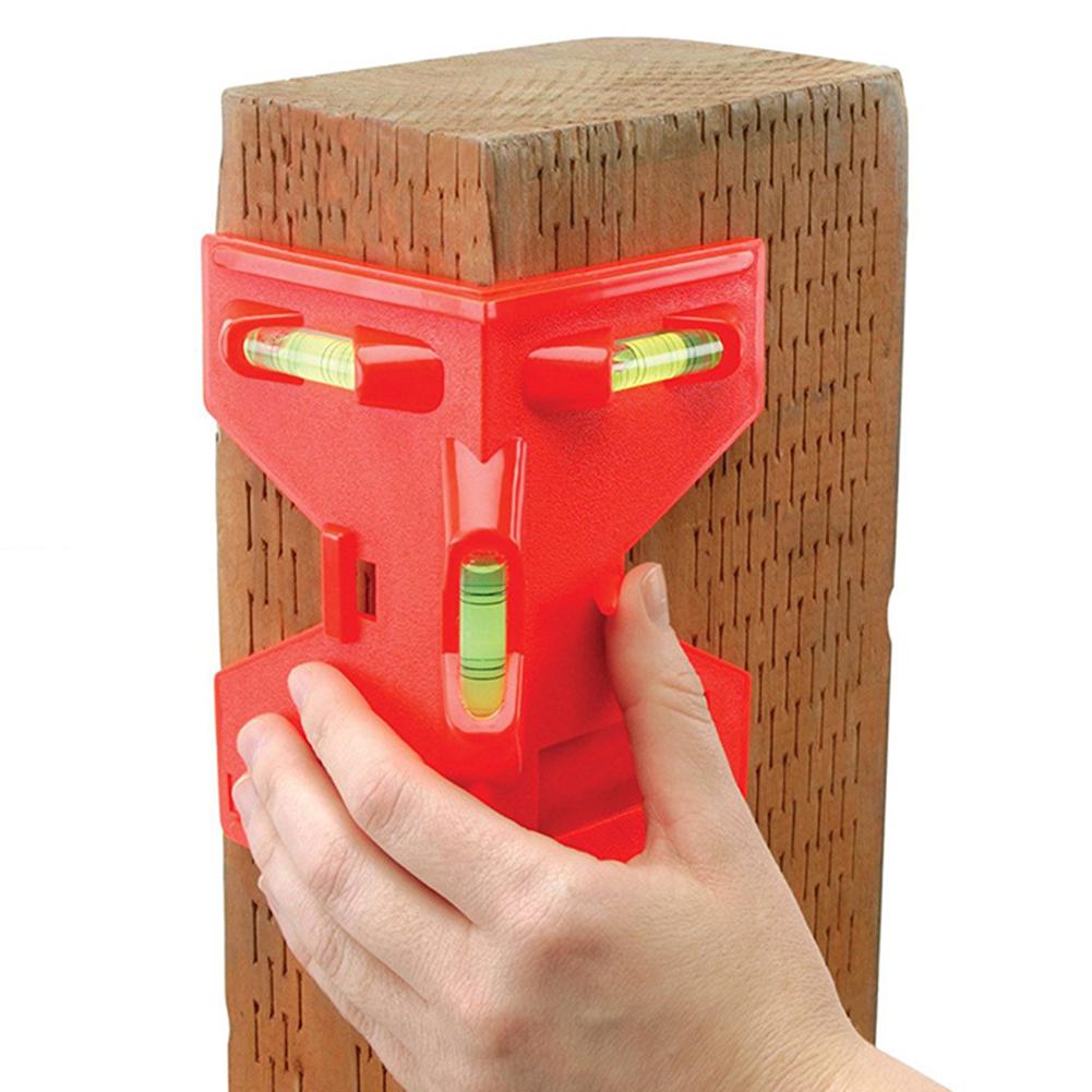 120 mm Adjustable Post Spirit Level Fence Magnetic Horizontal Vertical Folding Tool 90 Degree Foldable Cylinder Magnetic Level