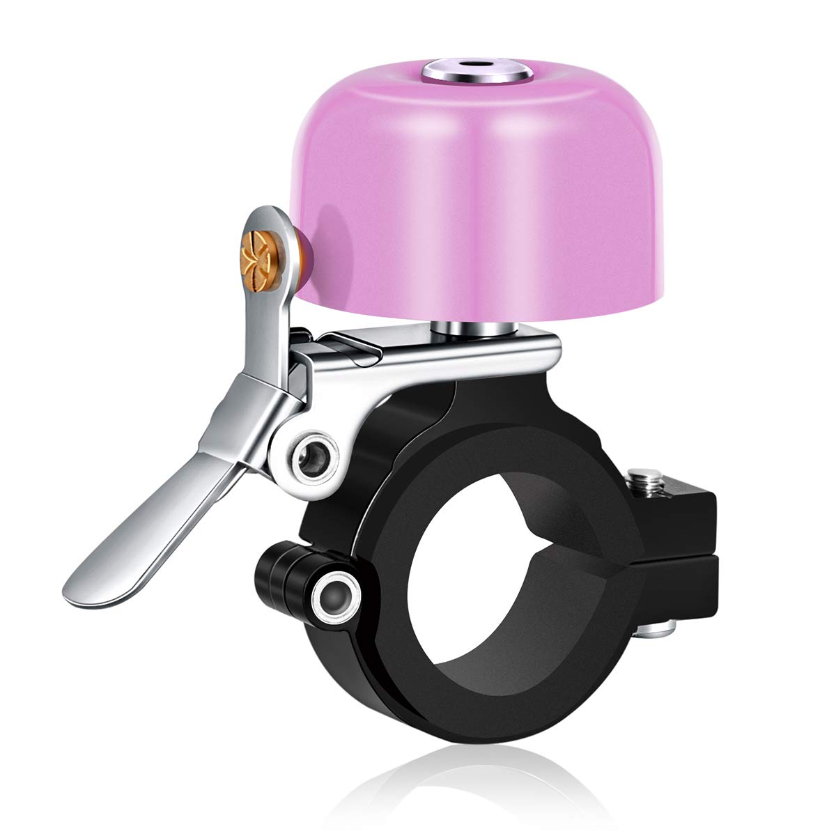 Greallthy Bike Bell Bicycle Horn Mountain Bike Road Bike Can Use Bicycle Accessories Adults And kids Can Use Bike Bell: Pink Small