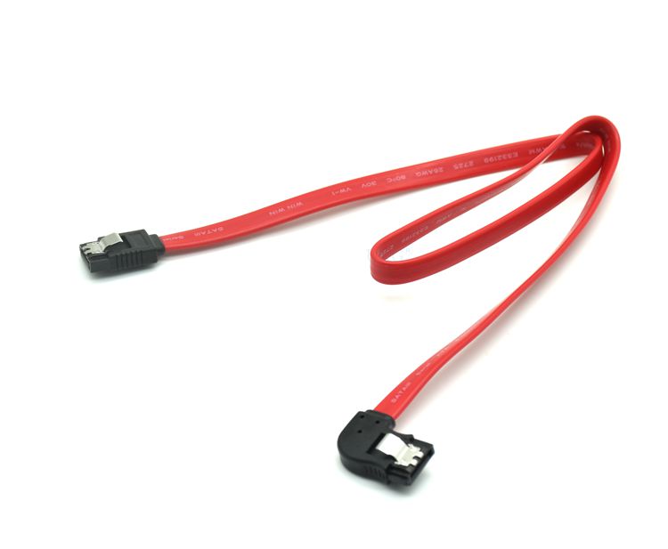 Prosty kąt lewego prawego boku 6 Gb/s SATA3 szeregowy kabel danych ATA z zatrzaskiem robić komputera SATA 3.0 SATAIII 6Gbps dysk twardy/SSD