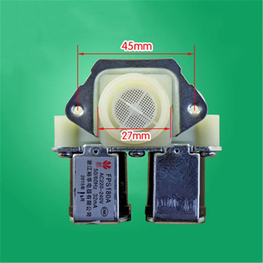 Universal Washing Machine Water Double Inlet Valve JSF6 Washing Machine Solenoid Valve High Performance Durable Replacement Part