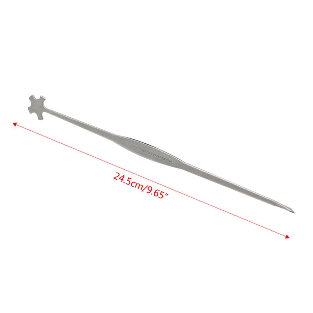 Accesorios para violín, herramienta de reparación de trastes, gancho , colocación de Violín de acero inoxidable, poste de sonido, 1 ud.