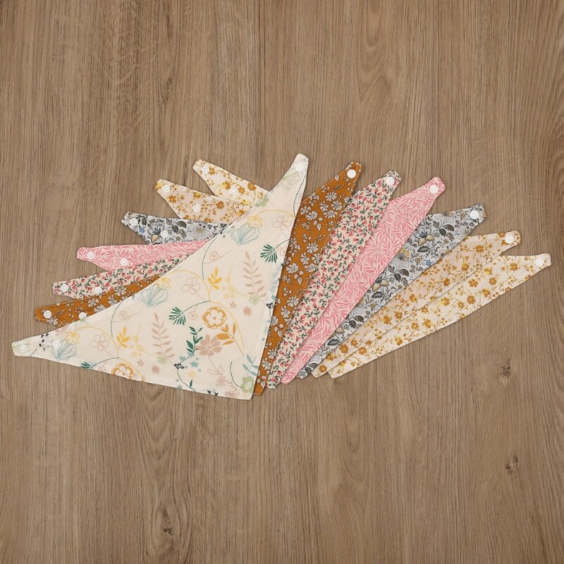 Bavaglini per neonati Bandana in cotone 1 Pc grembiule per neonati panni per Burp asciugamano morbido Saliva 97BE