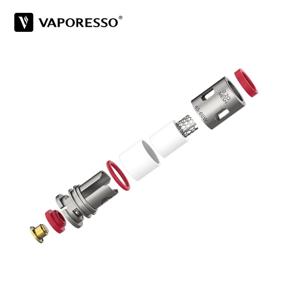 Original Vaporesso GTX Coils 0.15/0.2/0.3/0.6/0.8/1.2ohm Mesh Coil For PM80 LUXE80 PM30 PX80 PM40 GTX GO/ONE GEN NANO XIRON