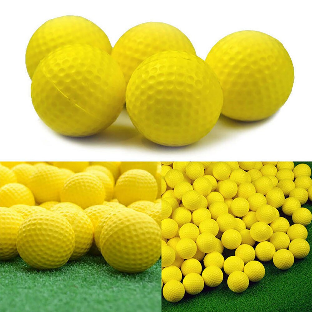 10 stuks oefenschuim golfballen golfspel voor binnentrainingen buitentraining oefenballen