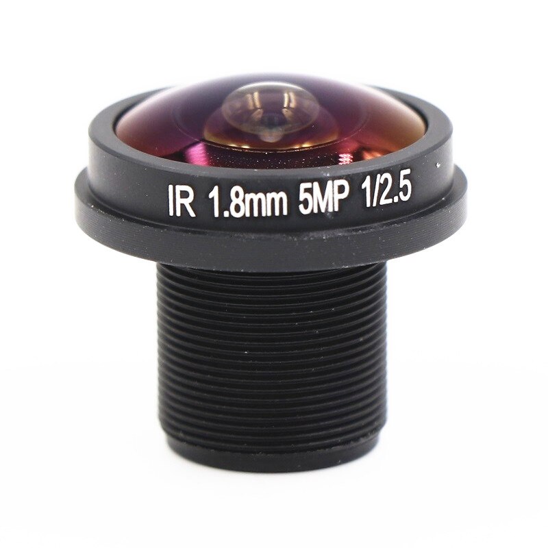 CCTV Camera 1.8mm Lens 5.0 MegaPixel Fisheye 180 Degree MTV M12 x 0.5 Mount Infrared Night Vision Lens For CCTV Camera