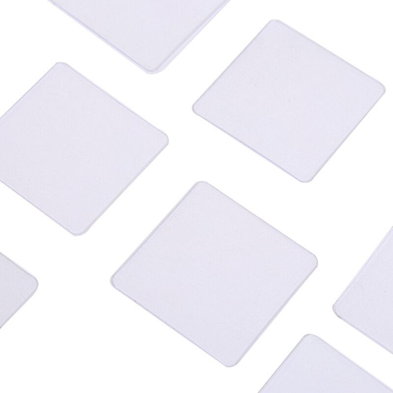 100Pcs Powerful Non-Mark Sticker Photo Wall Auxiliary Double-Sided Pendating Fixed Two-Sided Sticky Bathroom Waterproof Sticker