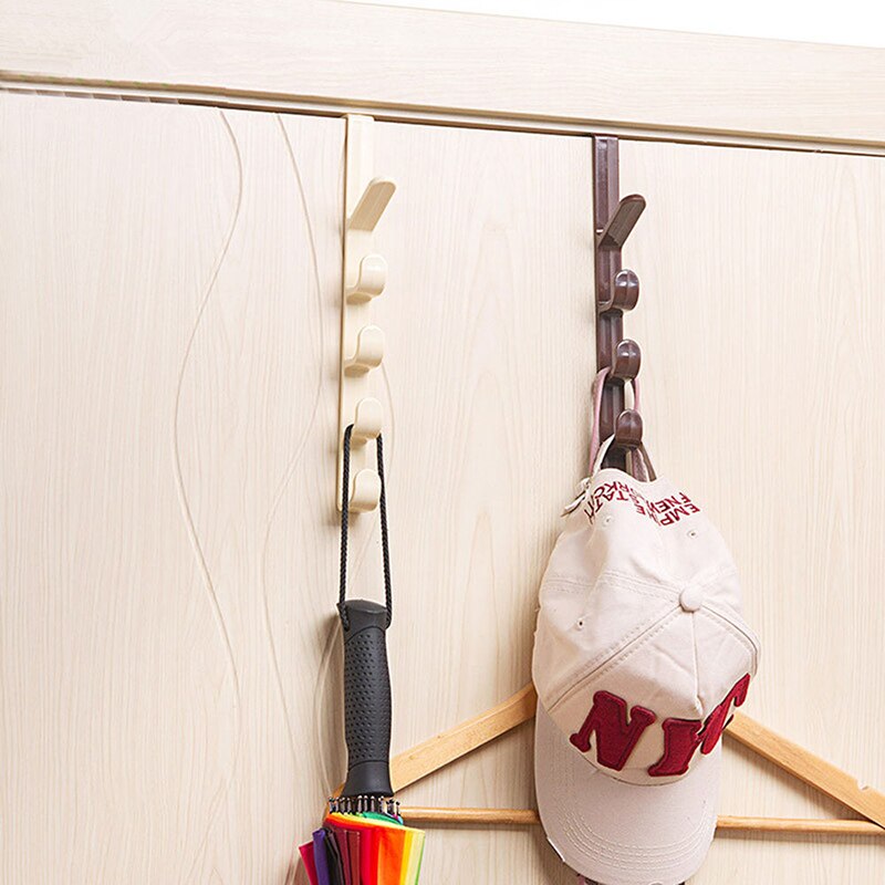 Hat Clothes Bag Hanger Hook Holder Cupboard Door Kitchen Cabinet Back Style Garbage Bags Storage Holder Rack Organizer Hanging