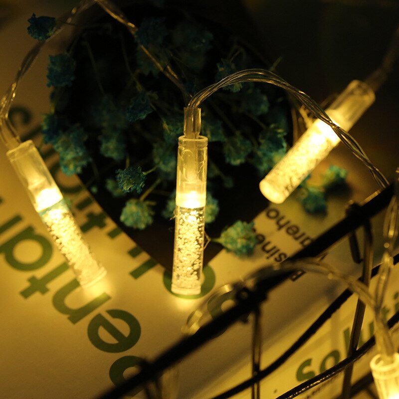 Soverom rom dekorasjon string lys led batteri dekorasjon liten nattlampe