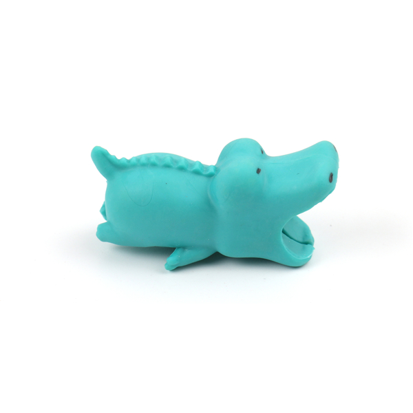 Usb Kabel Bite Dier Beschermen Organisator Draad Protector Winder Voor Iphone 7 8 X Plus Beer Tijger Hond Varken kat Leeuw Shark: Crocodile