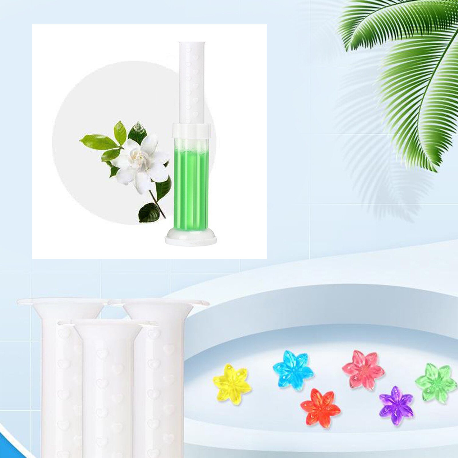 Bloem Wc Schoonmaken Stempel Gel Badkamer Schoner Wc Gel