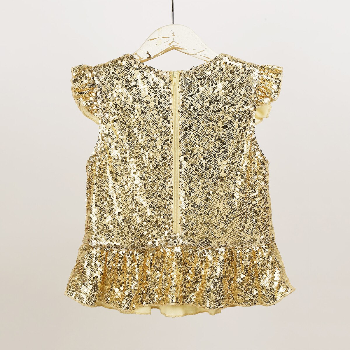 Hauts en prune pour filles, Costume sirène, avec paillettes scintillantes à manches courtes, hauts de fête d'anniversaire carnaval, Costume de Jazz et de danse