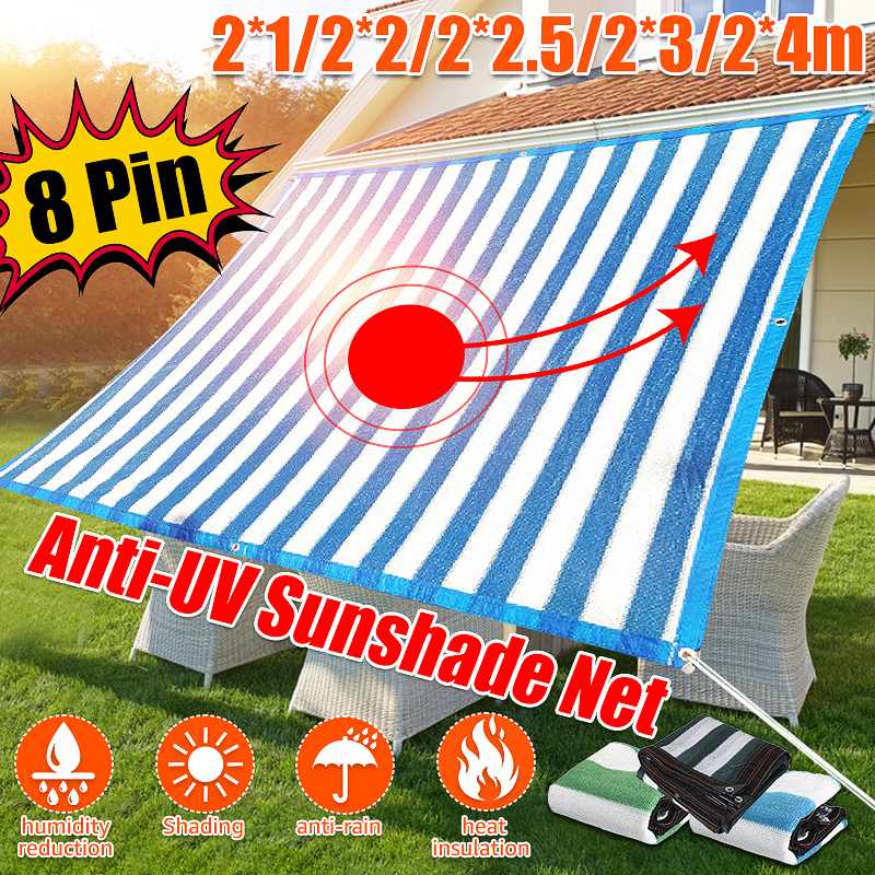 Large Sun Shelter Sunshade Protection Outdoor Canopy Garden Patio Pool Shade Sail Awning Camping Shade