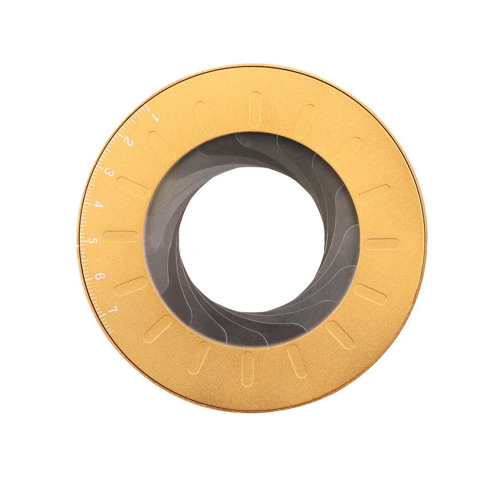 Circle Drawing Tool Stainless Steel Flexible Rotatable Round Circle Template Measurement Ruler Adjustable Size Geometric Tool