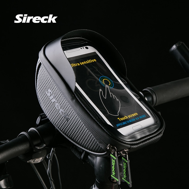 Sireck 6.0 Inch Waterdichte Road Mtb Fiets Telefoon Houder Fiets Stuur Smart Mobiele Telefoon Houder Cyclus GPS Stand Ondersteuning