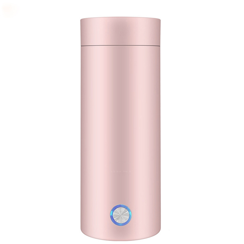 Xiaomi – bouilloire électrique Portable, tasse thermique de 400ml, permet de préparer du thé, du café, de l'eau bouillante en voyage, conserve la chaleur, appareil de cuisine intelligent: Pink / L'UA