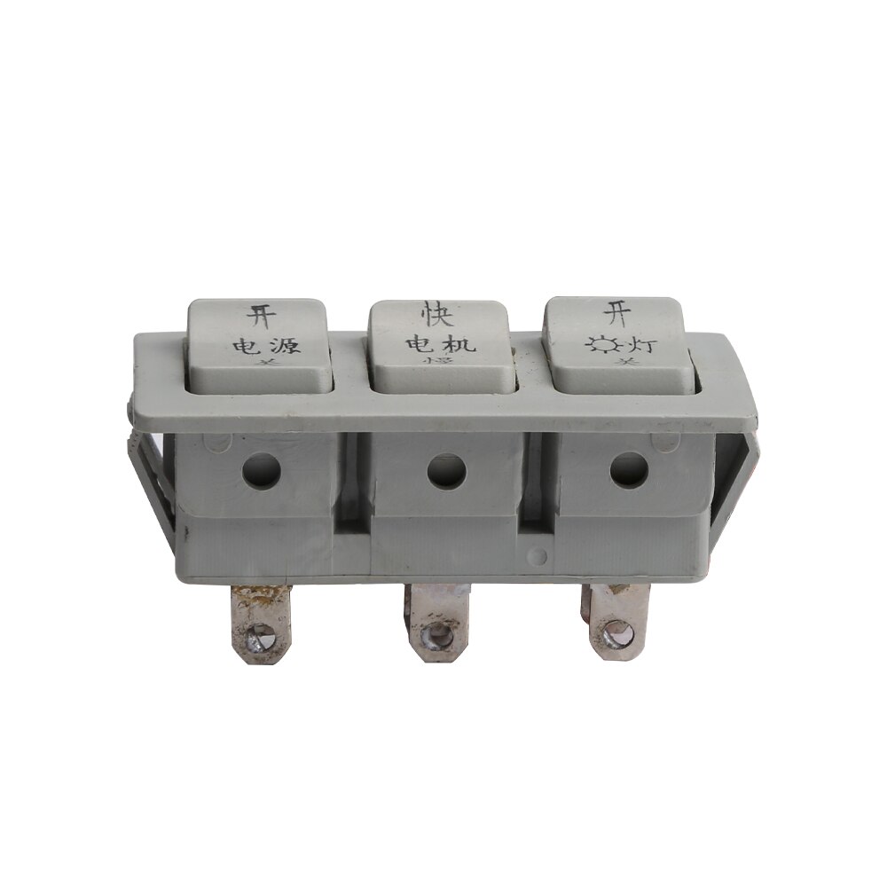 Range hood switch 3 keys smoke exhaust ventilator 3 push-button switch button brand range hood parts