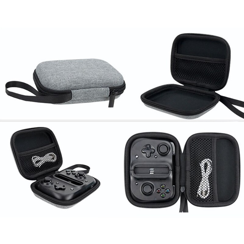 Harte eva-aufbewahrungstasche, tragbare reisetasche, schutzhülle, organizer-tasche für razer kishi gamepad
