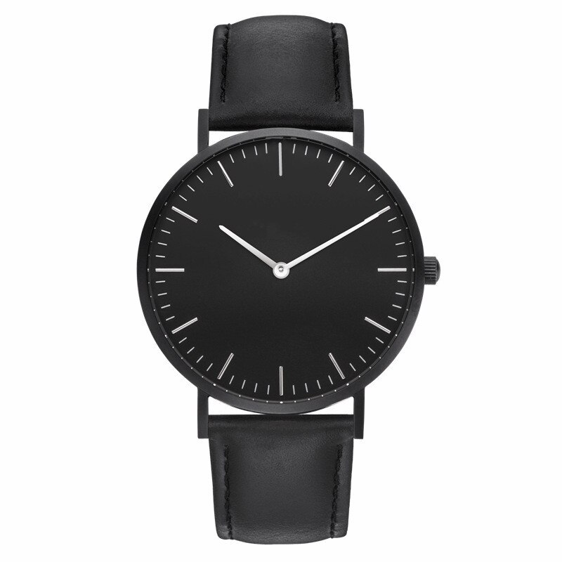 Luksusur dame læderur dame simpelt quartz armbånd armbåndsur dameur zegarek damski reloj