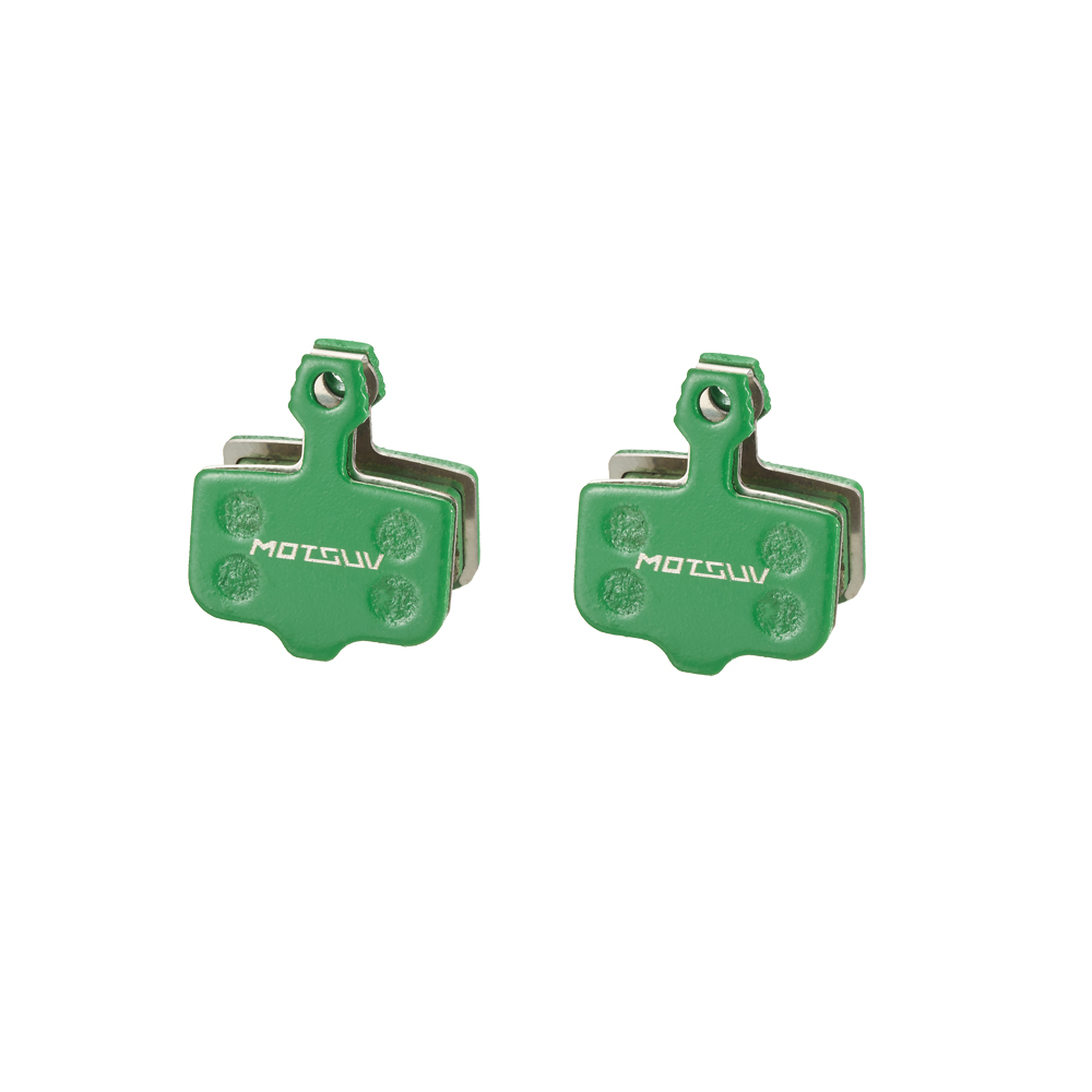 2 pares de pastillas de freno de bicicleta de resina/sinter/cerámica/cobre para AVID Elixir R/CR MAG 1 3 5 7 9, nivel SRAM, VIA GT,XO, XX, DB1 DB3 DB5: Borgoña