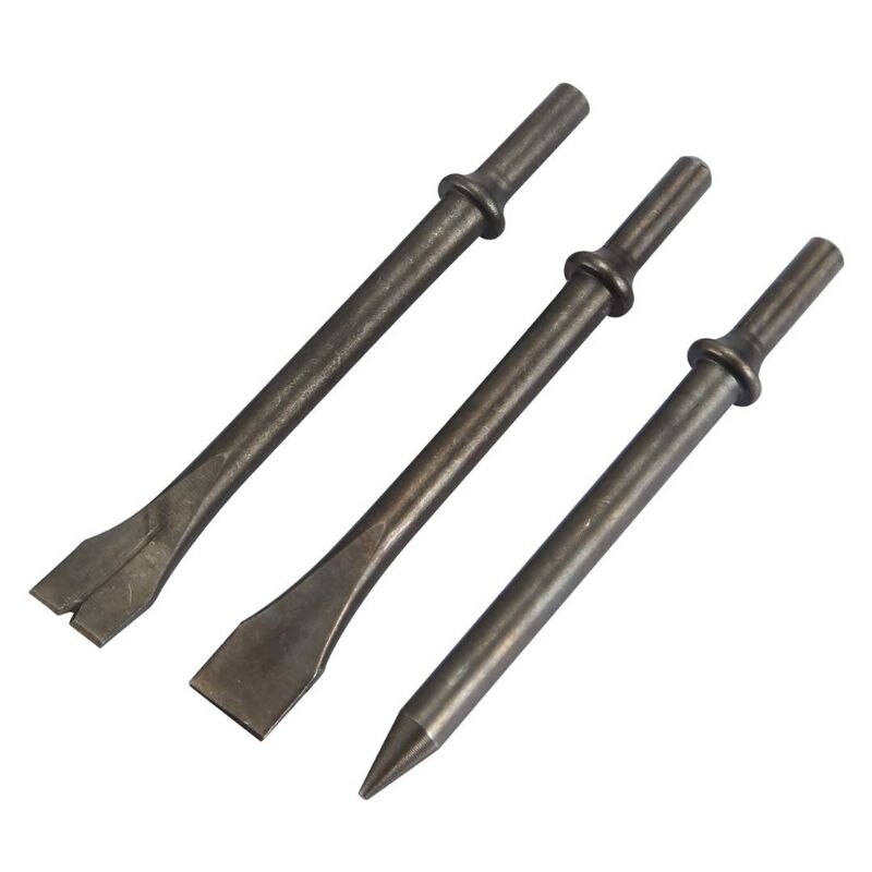 pneumatic air hammer chisels for chipping riveting cutting piercing rusting punching accessory