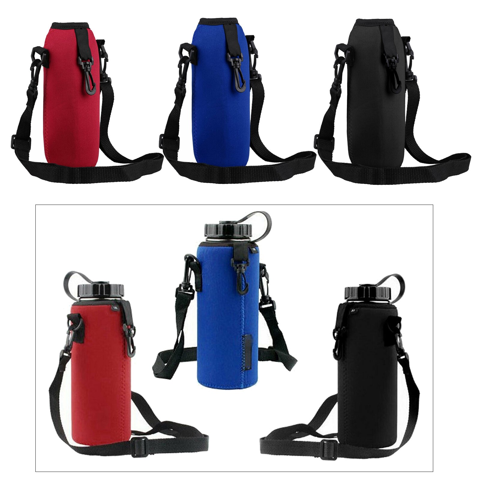 750Ml Neopreen Waterfles Houder Geïsoleerde Cover Bag Holder