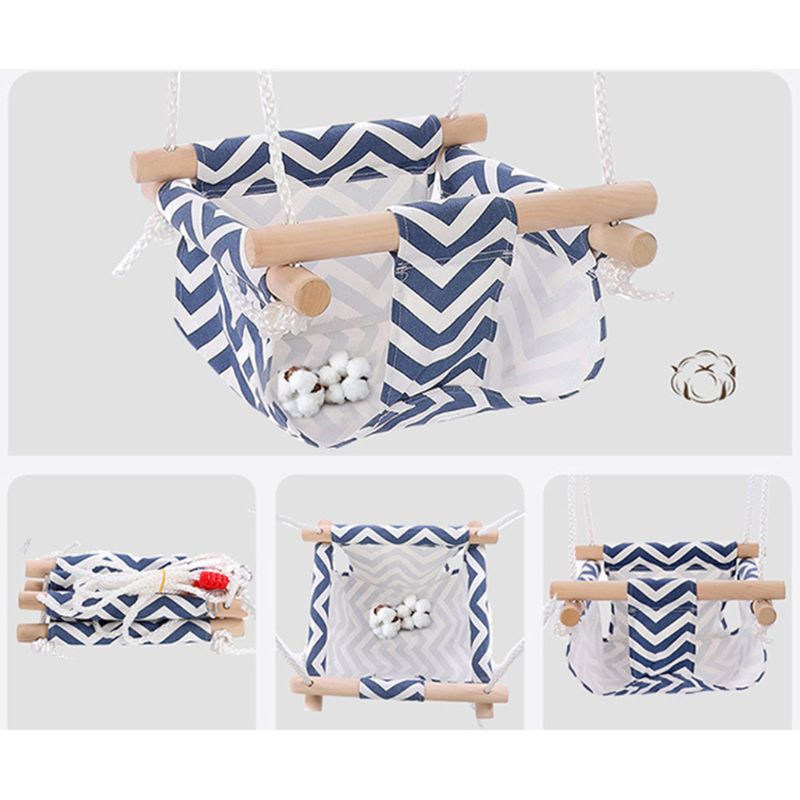 Silla hamaca colgante de seguridad para bebé, columpio, cesta oscilante, juguete para niños de guardería