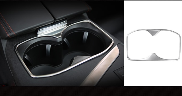 Accesorios cromados para Interior de Peugeot 3008/ GT 5008/GT, marco de cubierta embellecedora, decoración de acero inoxidable: 1pcs