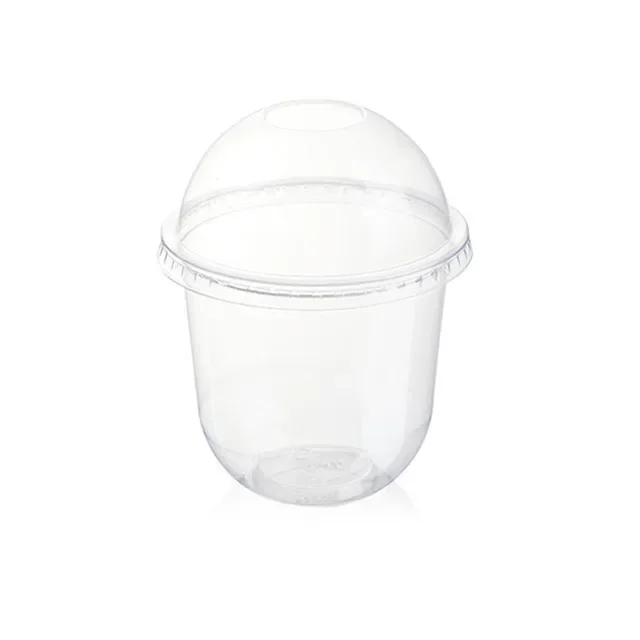 50 bicchieri per budino con coperchi scatole di plastica gelato mousse dolce picnic festa imballaggio bicchieri da dolce con coperchio: Blu