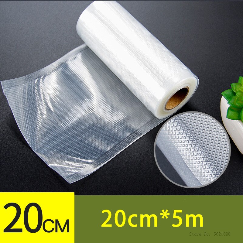 kitchen food vacuum bags for home Vacuum Sealer Food Fresh Long Keeping 15 17 20 25 28cmx5M Rolls bags for vacuum packer: 20cm x 5m / 1 piece