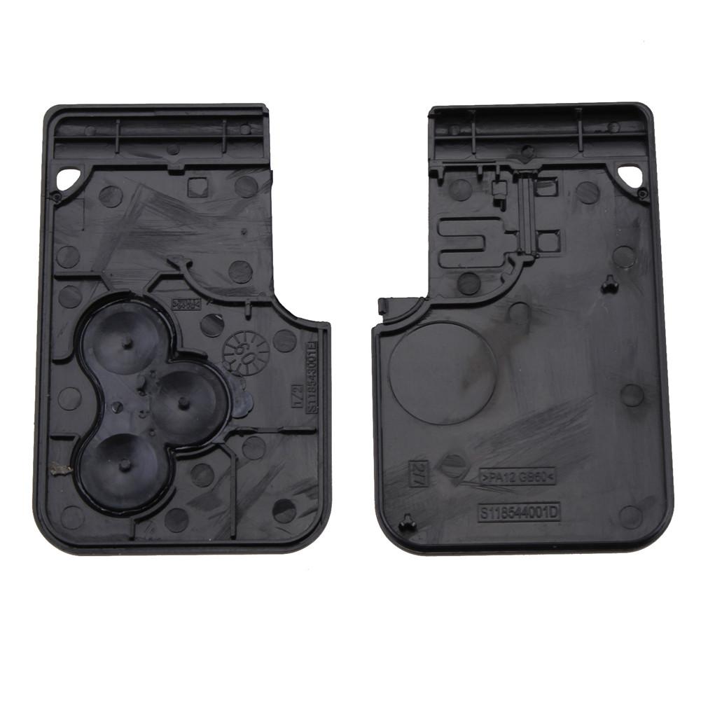 BIGJIYU Autosleutelhoes met afstandsbediening voor Renault Captur/kangoo/ clio/Dacia Duster/Master 3 accessoiretas
