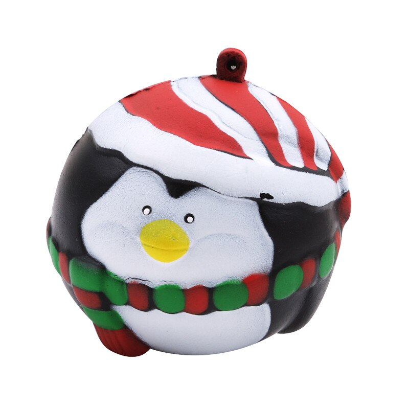 Kawaii Sneeuwpop Mini Santas Anti Stressbal Squeeze Speelgoed Squishy Stijgende Stress Squishy Speelgoed Huisdieren Fun Kids: penguin