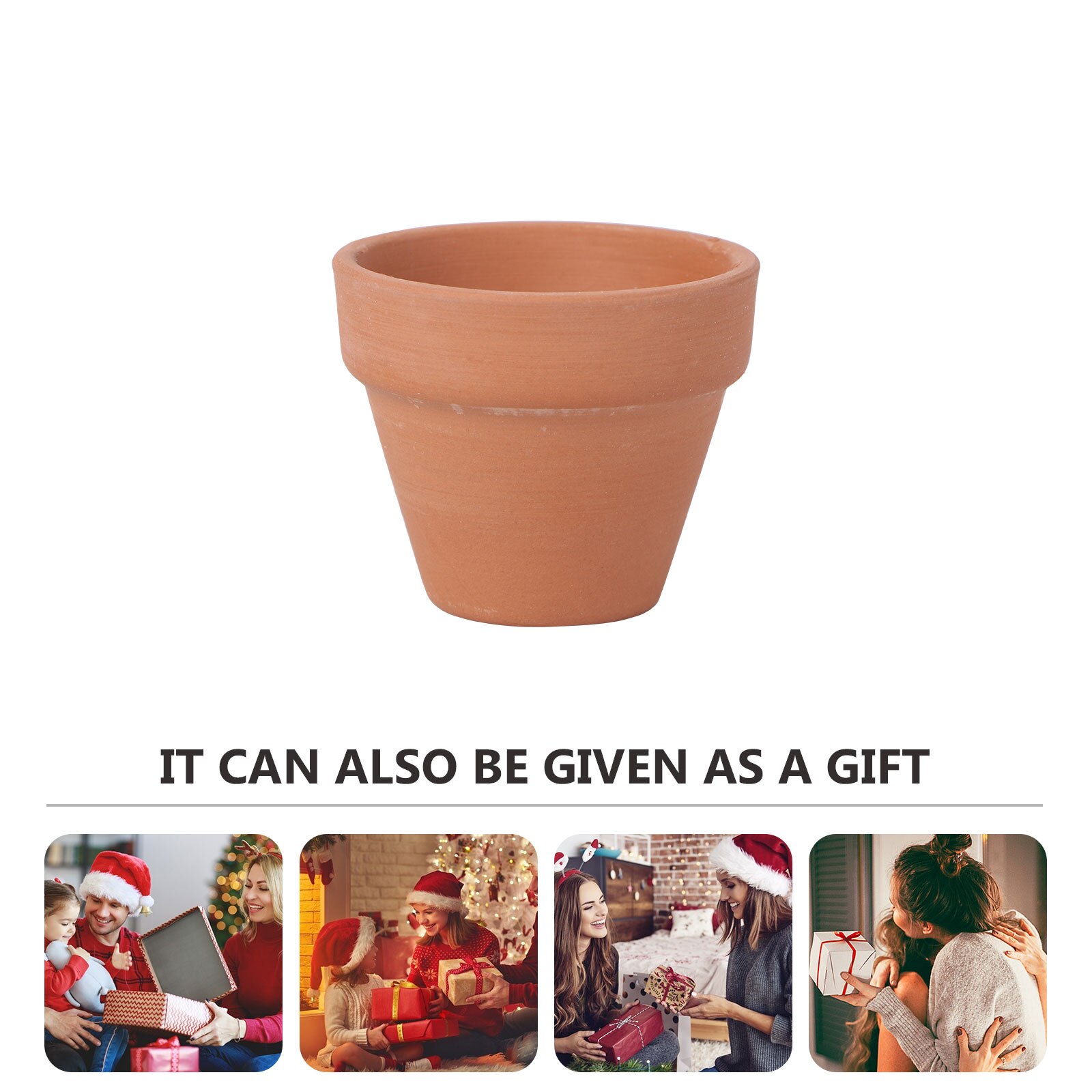 Mini Pot en terre cuite 4.5x4cm, 10 pièces, jardinières en céramique, Pots de fleurs succulentes, idéales pour la pépinière des plantes