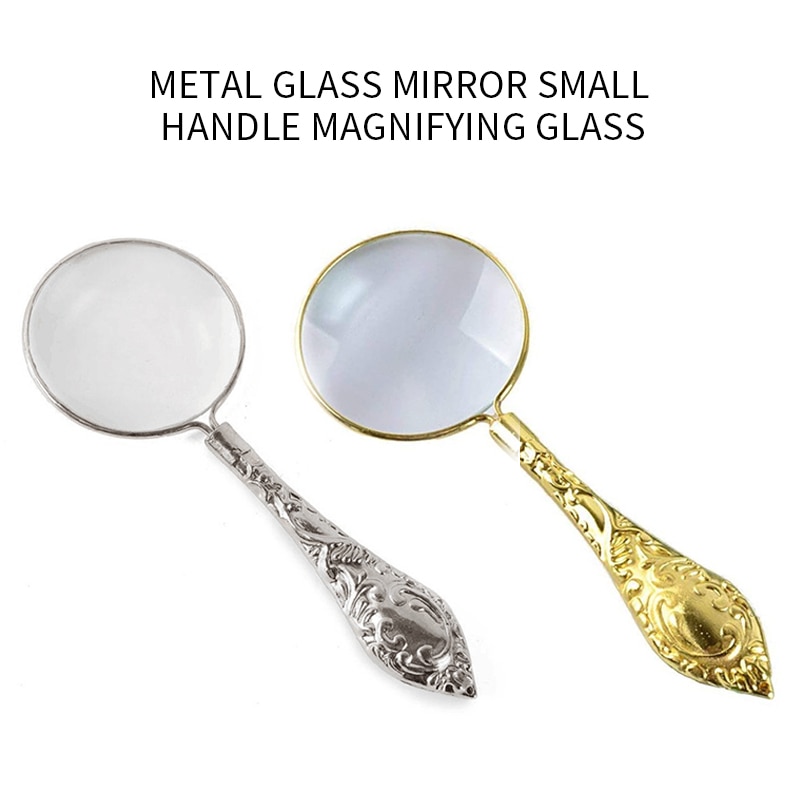 Vergrootglas Handheld Vergrootglas Voor Reading Boek Inspectie Handheld High Definition Reading Magnifier Glazen Eye Loep