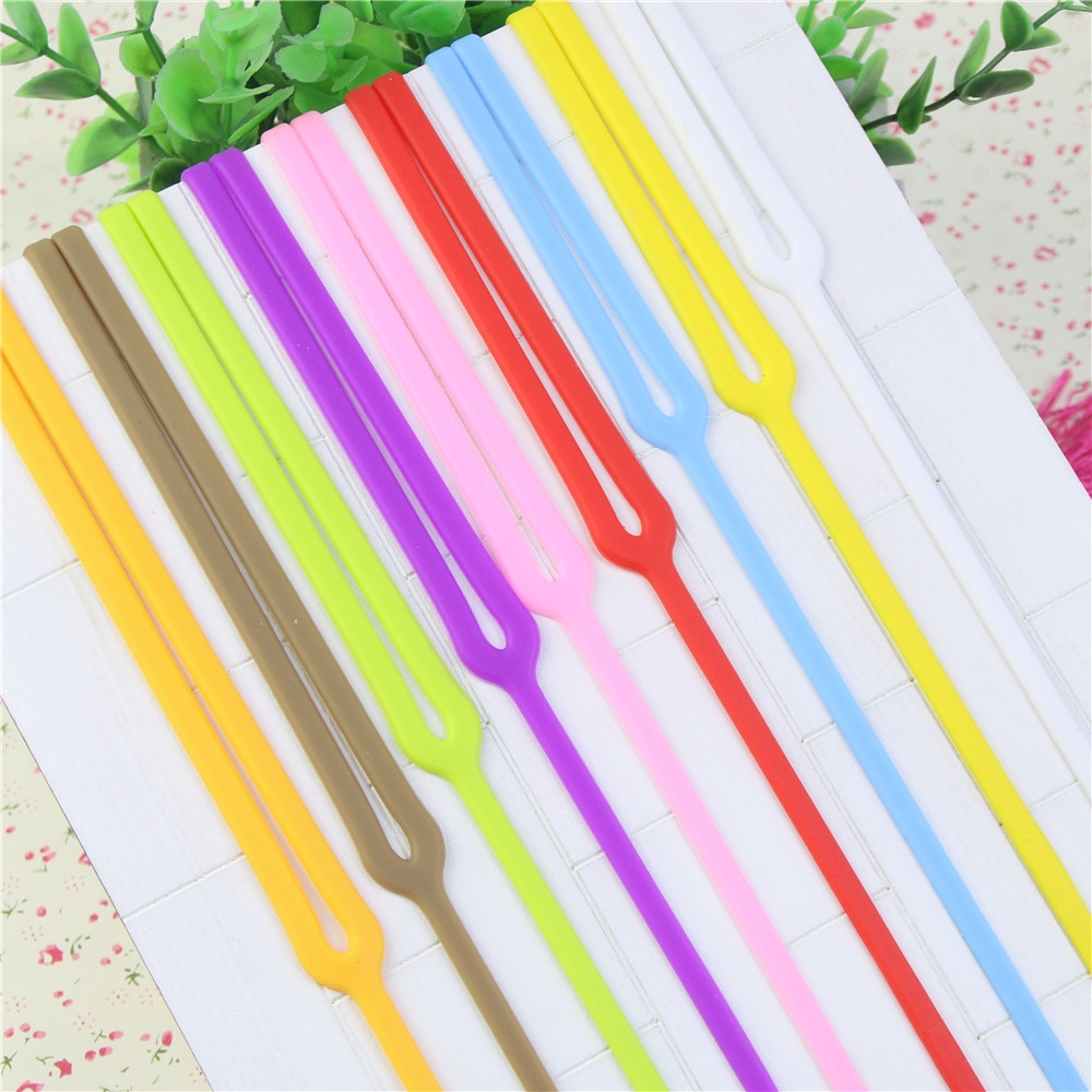 Cute Silicone Finger Pointing Bookmark Book Mark Office Supply Funny